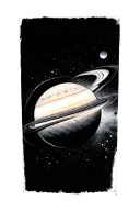 Uranus tattoo design idea