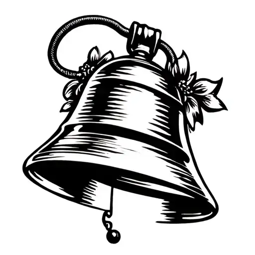 a bell inspired by the rapper yeat tattoo design idea