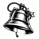 a bell inspired by the rapper yeat tattoo design idea