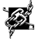 Broken Chain tattoo design idea