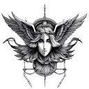 Libra tattoo design idea