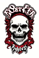 foo fighters logo  tattoo design idea