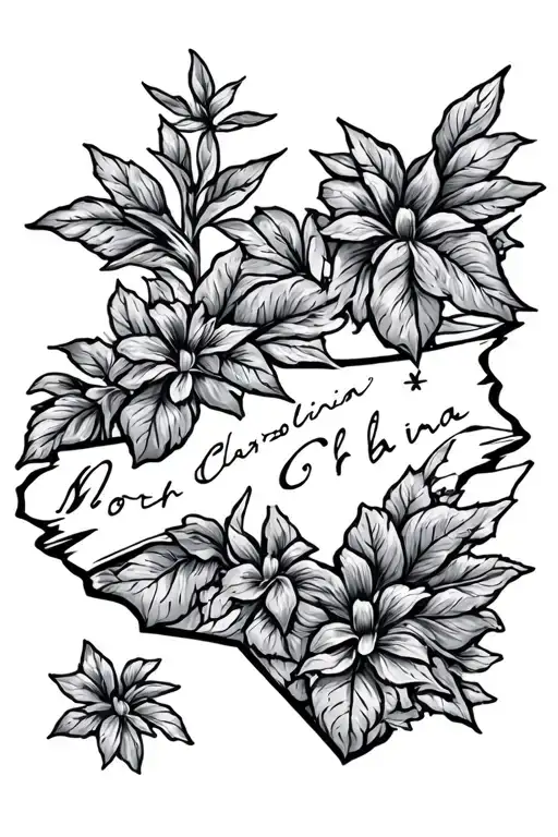 North Carolina tattoo design idea