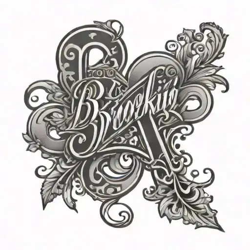 Brooklyn name tattoo tattoo design idea