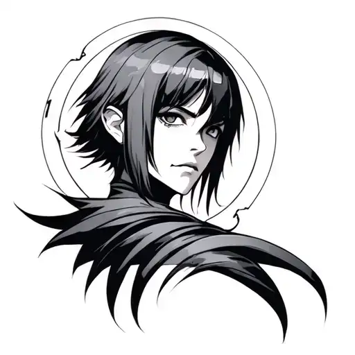 Nagato pain tattoo design inspired tattoo design idea