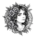 AnnA tattoo design idea