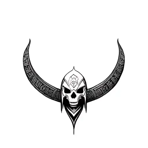 aztec armor, death warrior, smoke, carvings, tattoo design idea