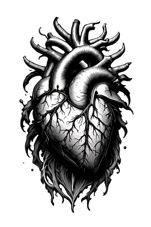 Heart of stone into heart of flesh Ezekiel 3626 tattoo design idea