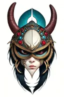 Kabuto tattoo design idea