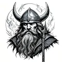 wikinger and Hooligans tattoo design idea