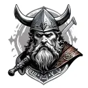 wikinger and Hooligans tattoo design idea