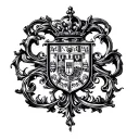 Portuguese crest tattoo design idea