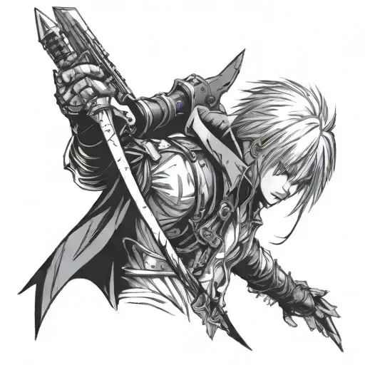 devil may cry tattoo design idea