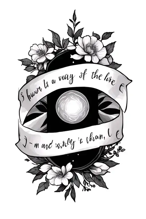 Isaiah 6:8 illustration tattoo design idea