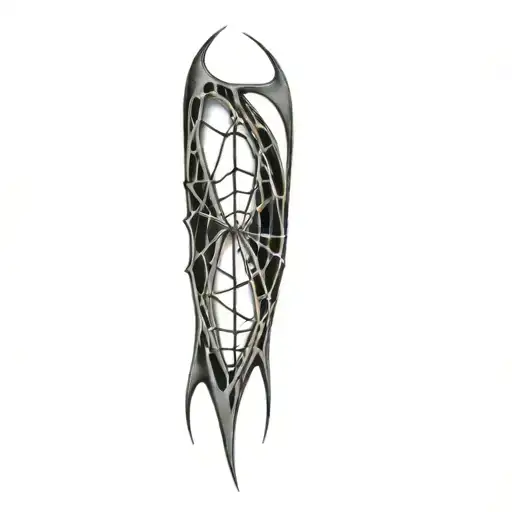 Filler Spider Webs tattoo design idea