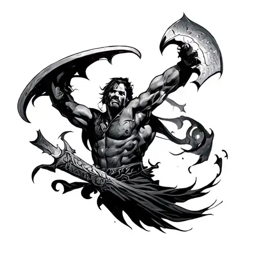Stormbreaker tattoo design idea