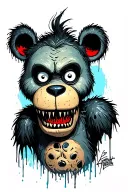 five nights at Freddy's  tattoo design idea