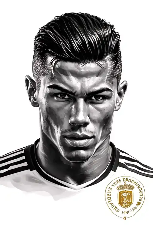 CR7 Dragónes tattoo design idea