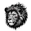 aslan tattoo design idea