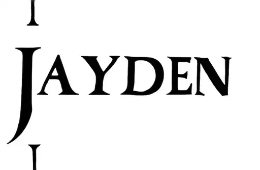 "Jayden" tattoo design idea