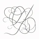 A tattoo that combines the letters t and z tattoo design idea