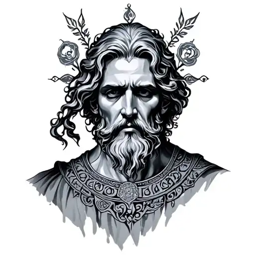 God wills tattoo design idea