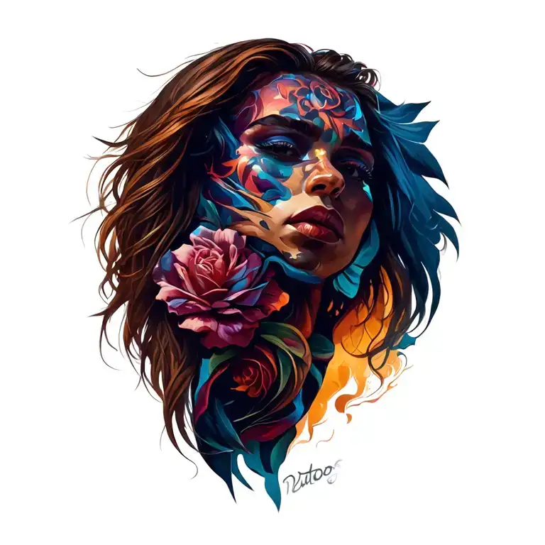 account tattoo design idea