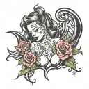 slut 4 u tattoo design idea