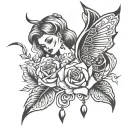 slut 4 u tattoo design idea