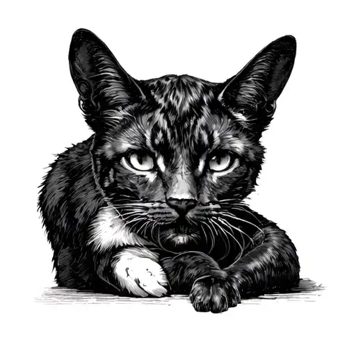 Anxiety Overthinking tattoo design idea