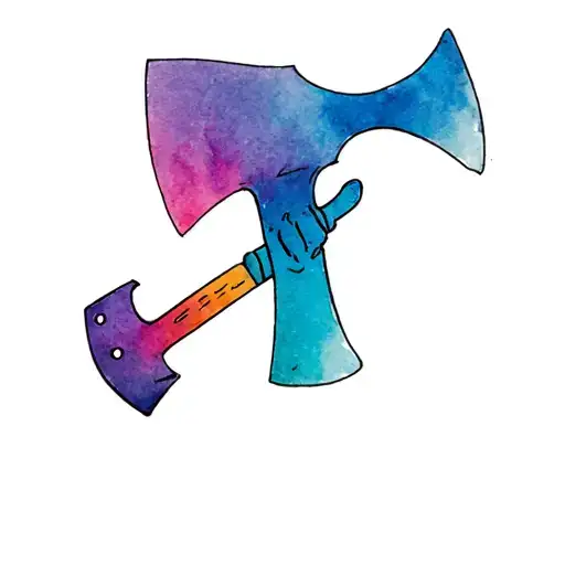 icp hatchet man tattoo design idea