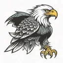 eagle tuff tattoo design idea