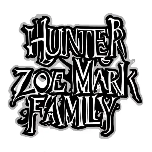 "Hunter Zoe mark family " Morse tattoo design idea