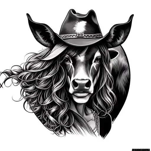 Lillie's and cowgirl tattoo arm sleeve tattoo design idea