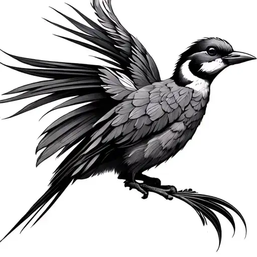 Quetzal tattoo design idea