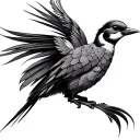 Quetzal tattoo design idea