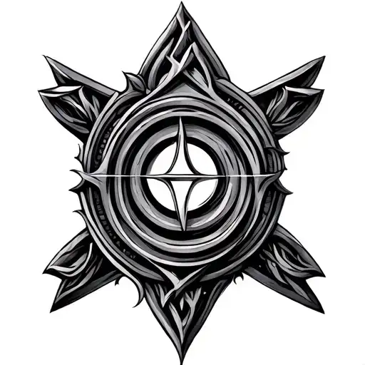 Bind Rune tattoo design idea