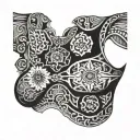 samoa half chest tattoo tattoo design idea