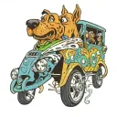 Mathew lillard scooby doo tattoo design idea