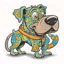 Mathew lillard scooby doo tattoo design idea