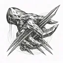 wolverine claws extended fine line tattoo tattoo design idea