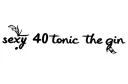 "A sexy 40 tonic in the gin" tattoo design idea