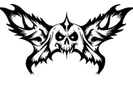 magic the gathering scary tattoo design idea