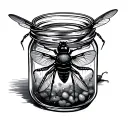 Jar Of Flies tattoo design idea