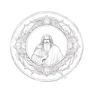 God First tattoo design idea