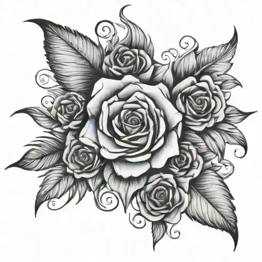 blessed tattoo design idea