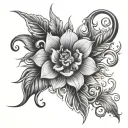 blessed tattoo design idea