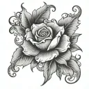 blessed tattoo design idea