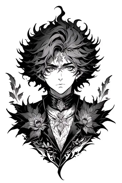 asta black clover tattoo design idea