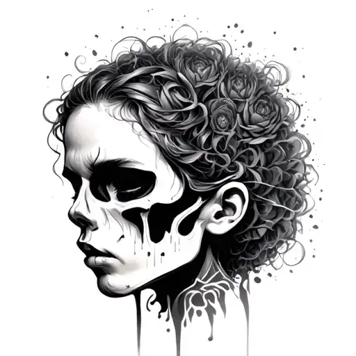 trapped in my mind tattoo design idea